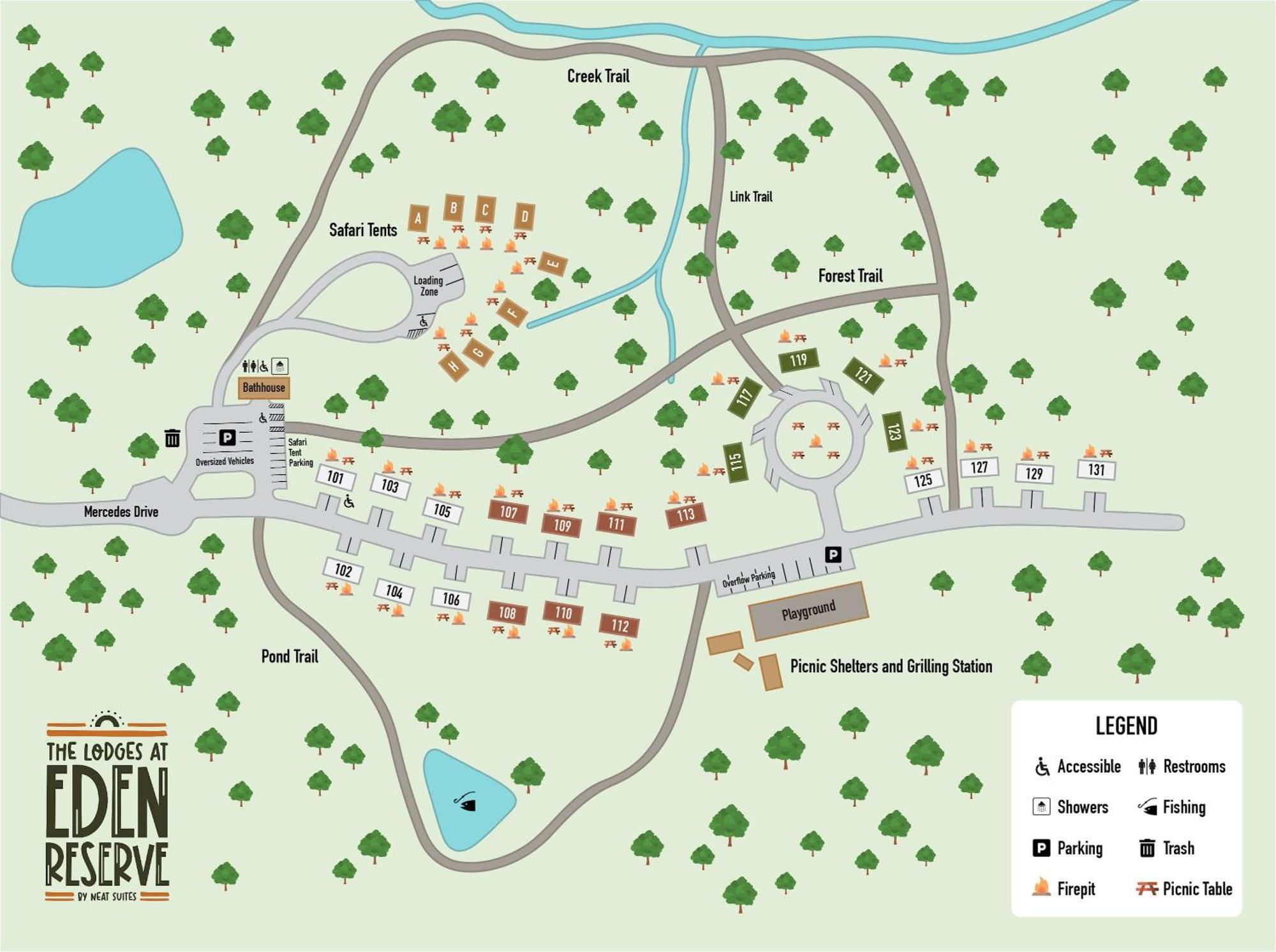 The Lodges At Eden Reserve - Pet Friendly Cabins Near Ark Williamstown Luaran gambar